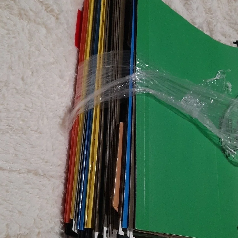 Bundle of Assorted Letter Size Folders